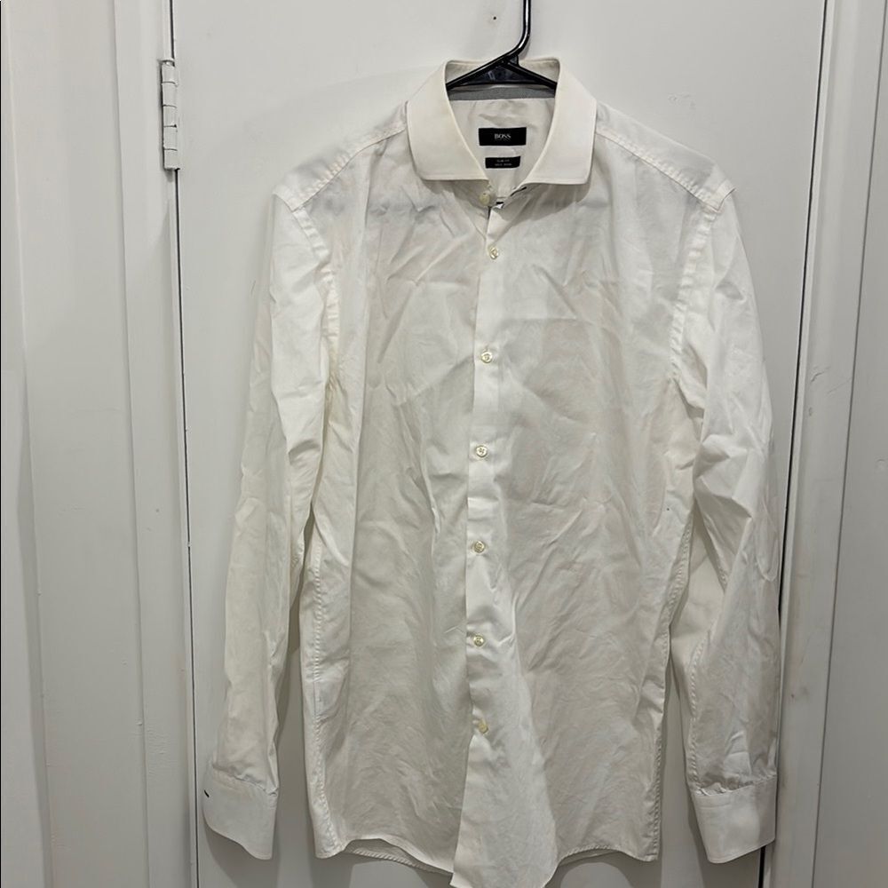 Hugo Boss White Dress Shirt